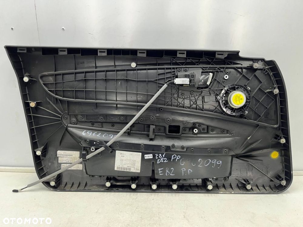 Tapicerka BMW E81 3Drzwi E82 Coupe 04-11r. boczek drzwi prawych przednich pasażera prawy przód - 14