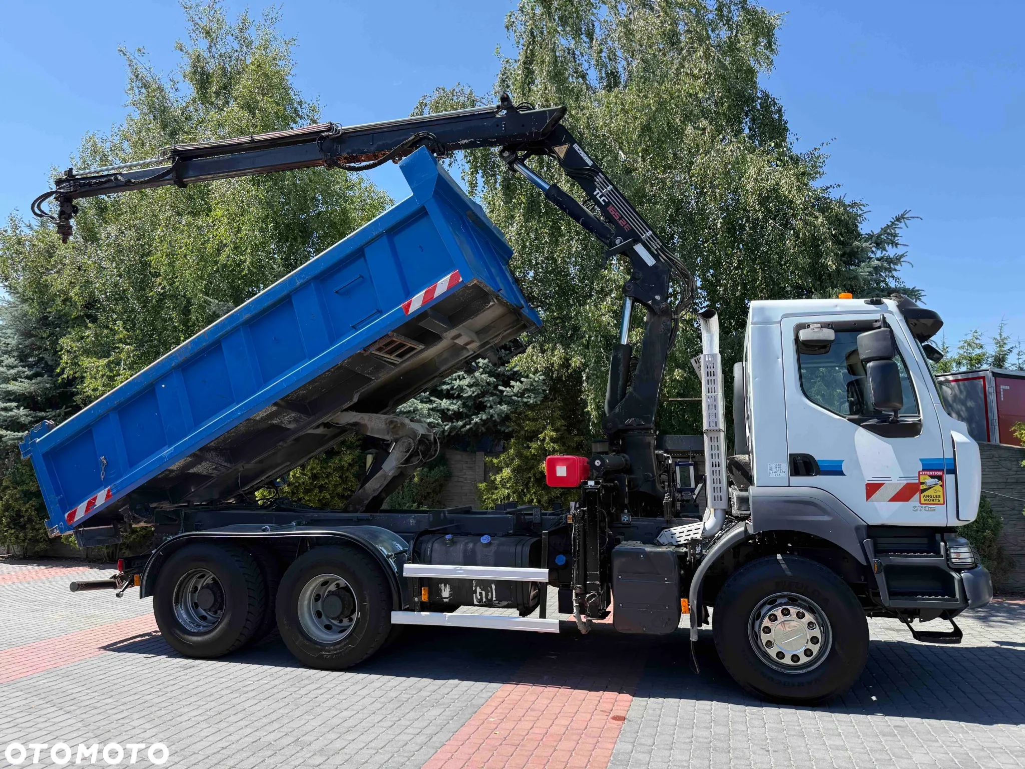 Renault KERAX=370DXi=6X4=WYWROTKA+HDS=TEREX - 10