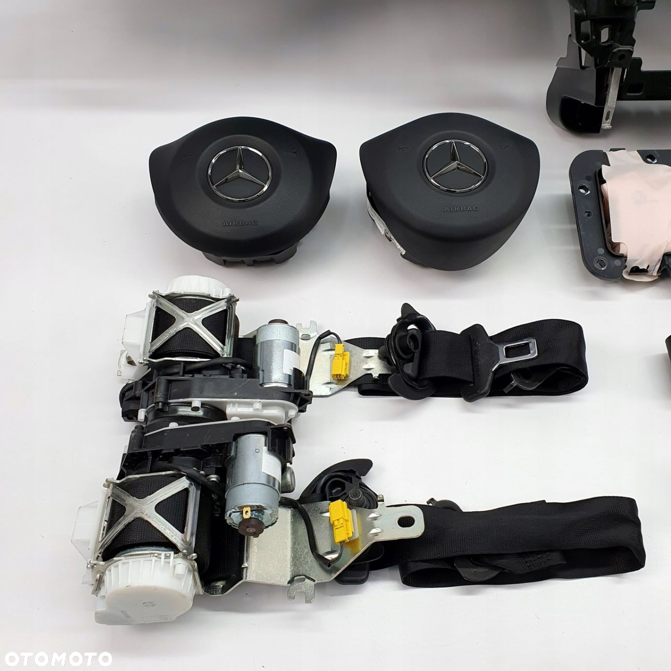 MERCEDES GLS X166 DESKA ROZDZIELCZA KONSOLA KOKPIT PULPIT PODUSZKI AIRBAG AIR BAG PASY KIT SET - 8