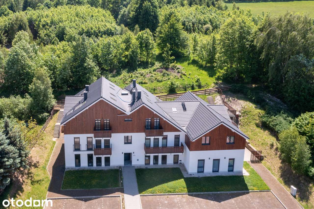 Apartament z dużym ogrodem w Świeradowie-Zdroju