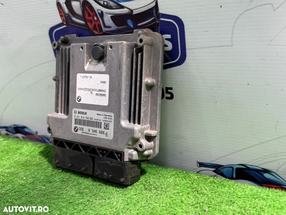 CALCULATOR MOTOR ECU MINI COOPER D ALL4 Countryman R60 1.6 DIESEL COD OEM 0281016585 850666601 8506666 2010-2016 - 3