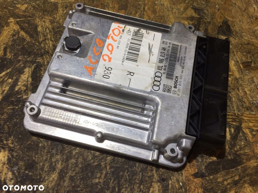 a6 c6 lift 2.0 tdi komputer silnika 03l906019ah - 4