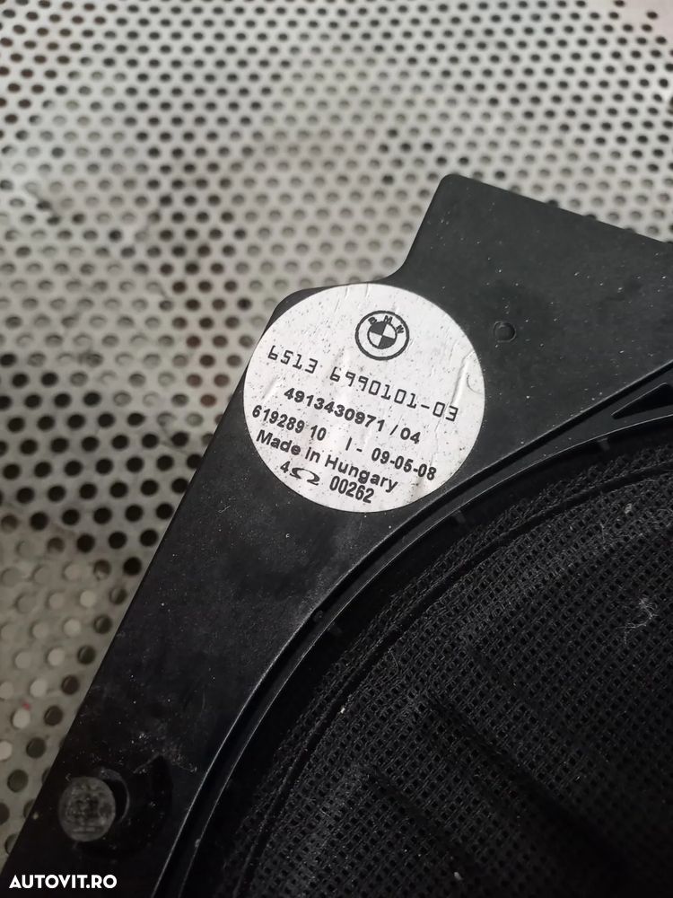 Boxa Difuzor Subwoofer Bmw X3 E83 An 2004-2005-2006-2007-2008-2009-2010 - Dezmembrari Arad - 8