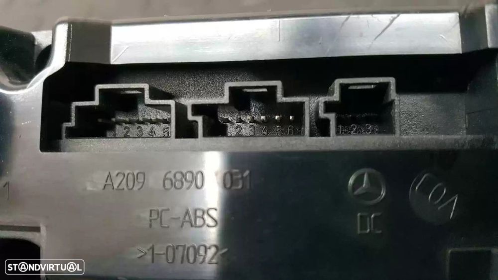 BOTÃO DE EMERGÊNCIA MERCEDES-BENZ CLK 2005 -A2096890031 - 4