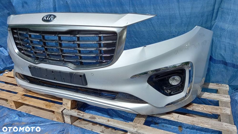 Zderzak Przedni Przód Kpl. KIA CARNIVAL III 3 LIFT 4XPDC 4SS - 3