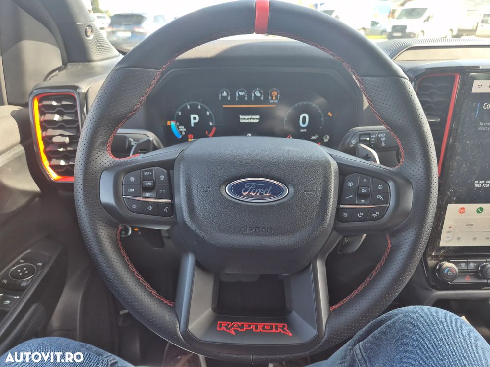 Ford Ranger 3.0 EcoBoost 288 CP 4x4 Cabina Dubla Raptor Aut. - 28