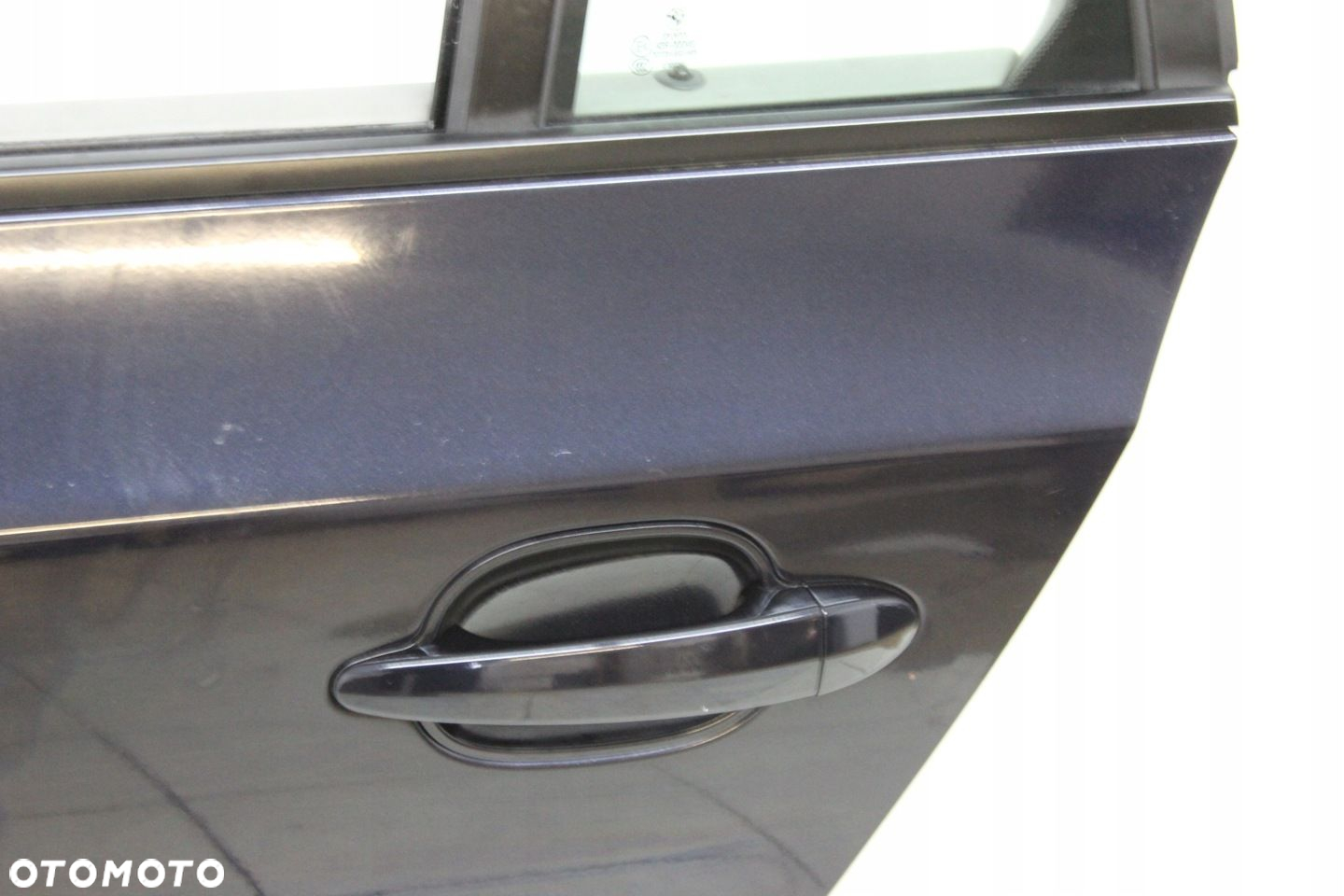 DRZWI LEWE LEWY TYŁ BMW 5 KOMBI E61 2003R- CARBONSCHWARZ 416 - 4