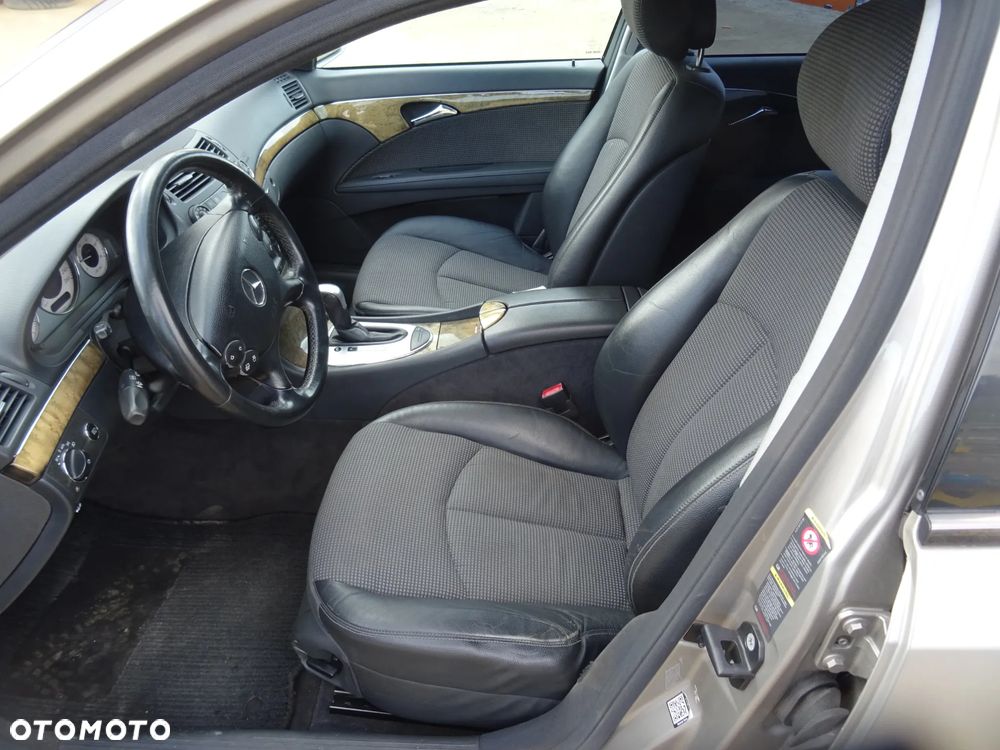 Mercedes E W211 (lakier C723) maska zderzak błotnik klapa deska lampa części - 13