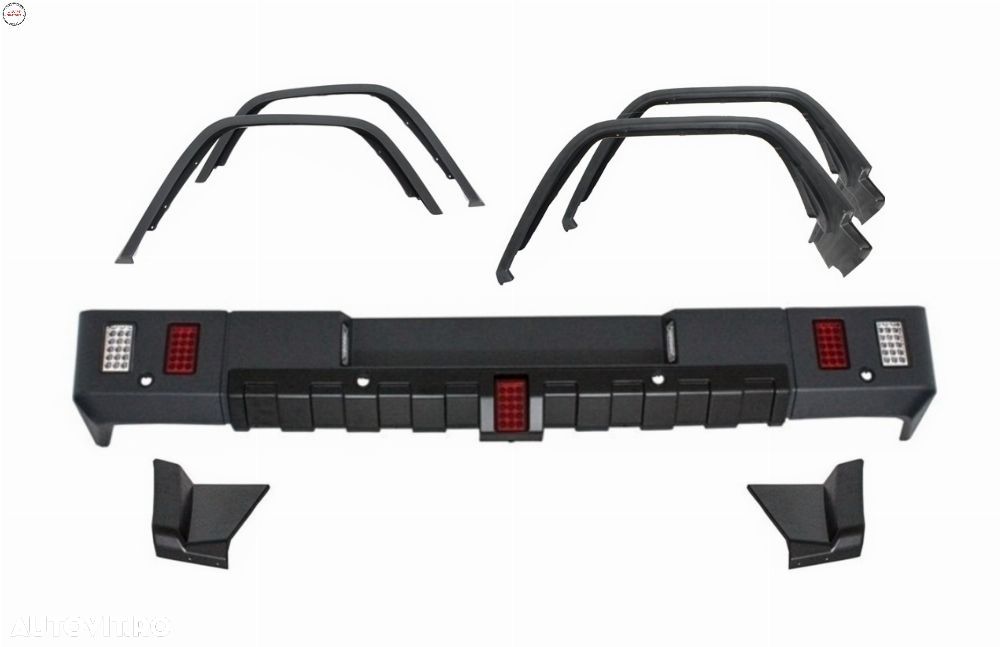 Bara Spate cu Prelungire Aripi Extensii Aripi Mercedes G-Class W463 (1989-2013) G6- livrare gratuita - 1