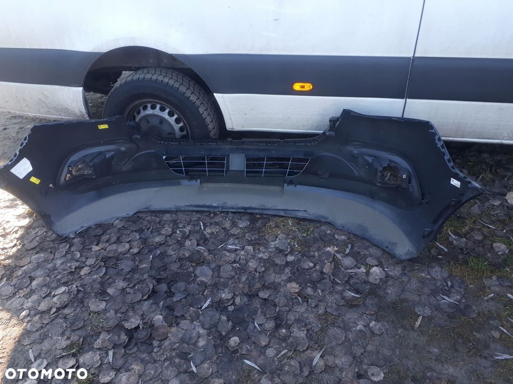 mercedes sprinter 907 910 zderzak przedni pdc halogeny lakierowany - 4
