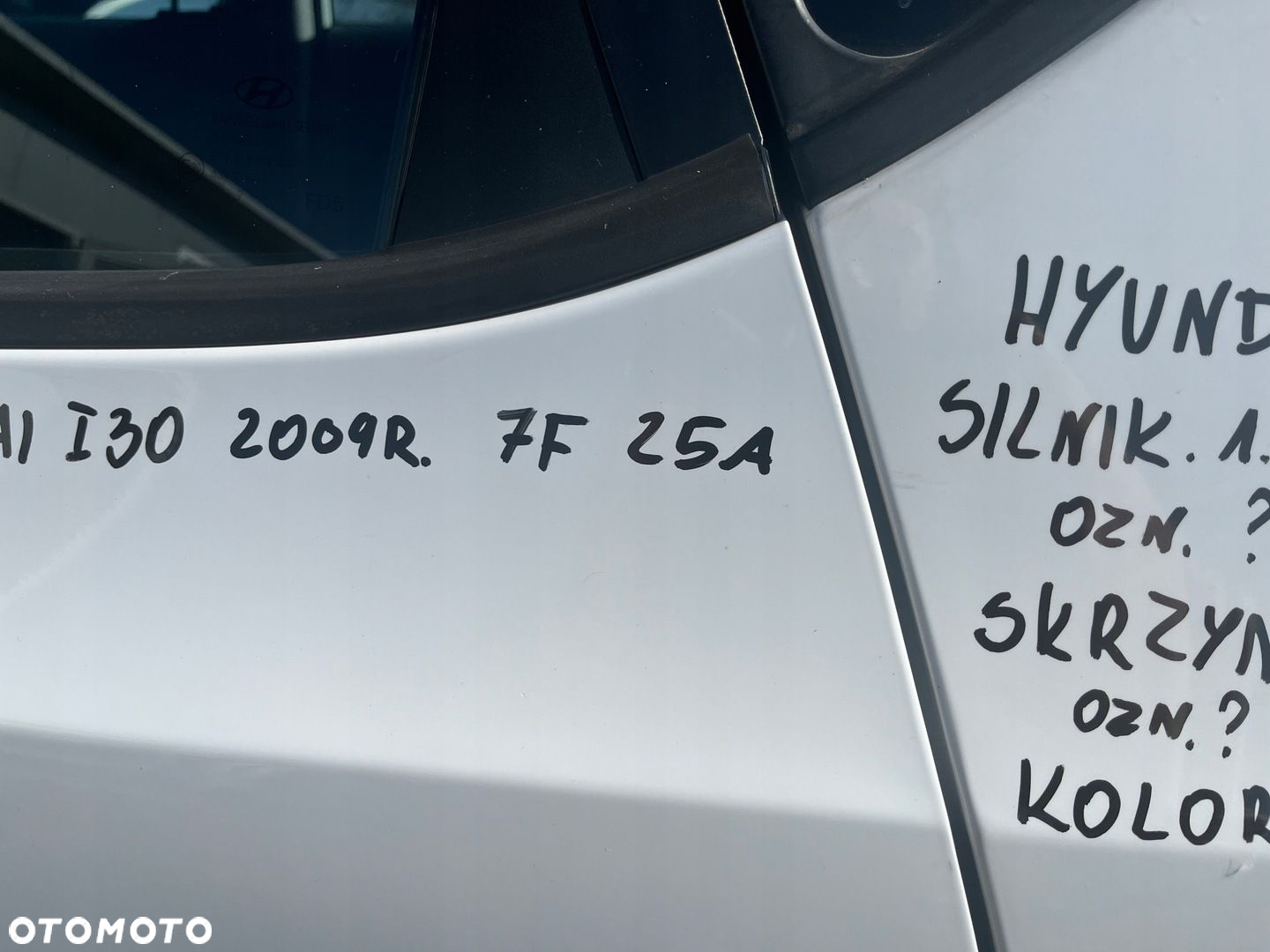KIA SPORTAGE I30 I DRZWI LEWY TYŁ LEWE TYLNE 7F - 10