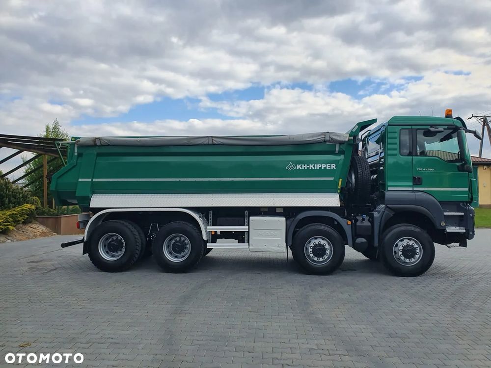 MAN TGS 41.500 8x8 KH KIPPER Manual Salon Polska Idealny - 6