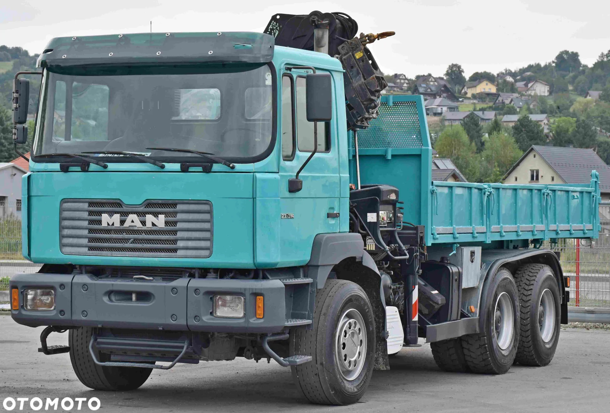 MAN 27 - 314 * WYWROTKA 5,30m + HIAB 220 C - 3 + PILOT / 6x4 - 4