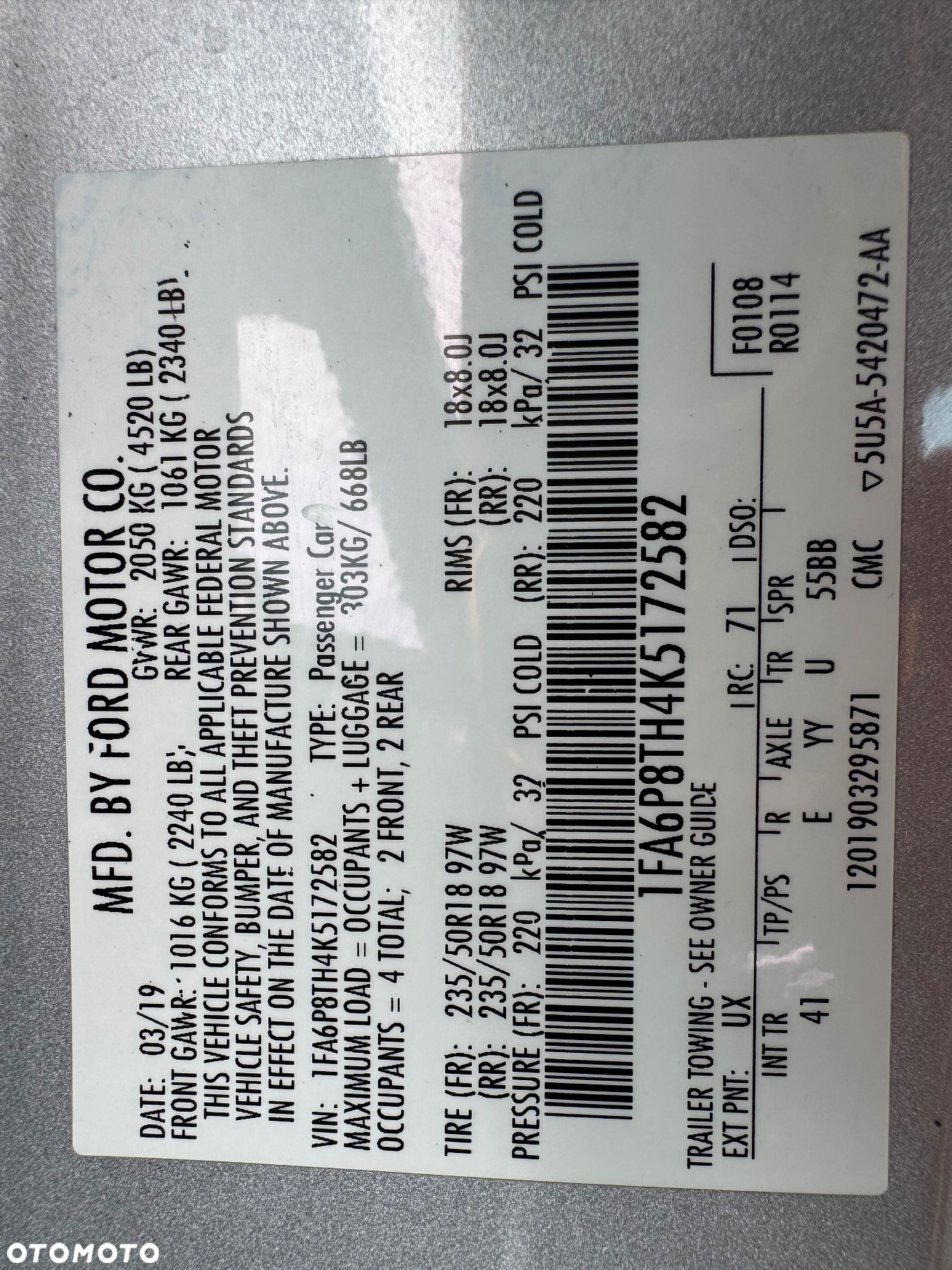 Ford Mustang 2.3 Eco Boost - 34