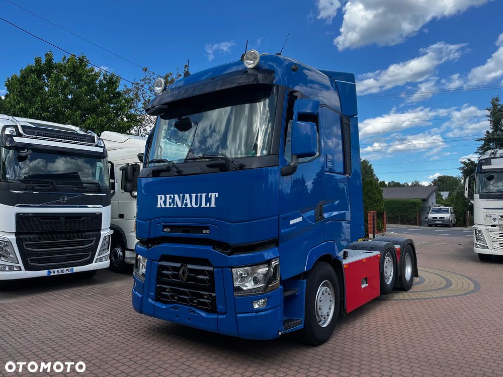 Renault T520 6x2 PUSHER CAŁA NA PODUSZKACH  BOGATA WERSJA WYPOSAŻENIA SERWISOWANA - 1