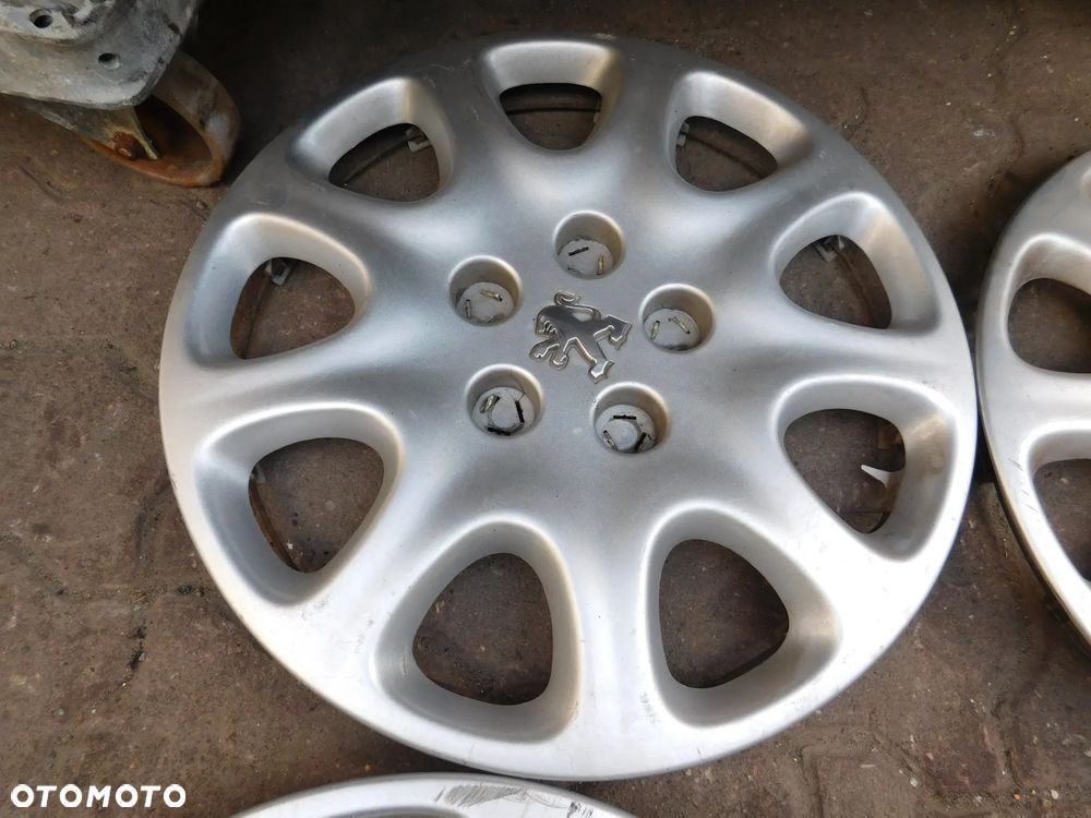 4szt kołpaki 15" PEUGEOT 407 607 - 6