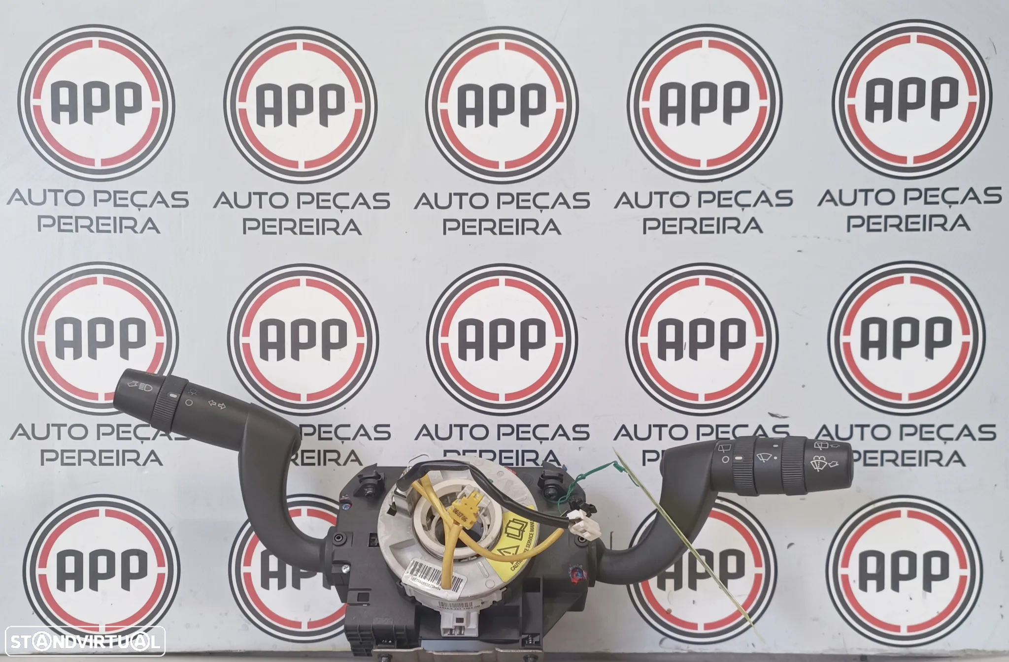 Comutador de luzes e piscas Lancia Ypsilon de 2007, ref 07354359180, Lancia Musa 07354009440, 07354009330 . - 3