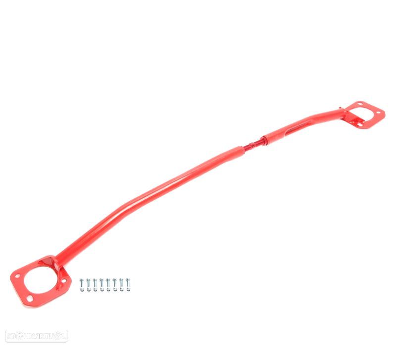 BARRA ANTI-APROXIMAÇÃO AJUSTÁVEL PEUGEOT 106 91-05 VERMELHO - 1