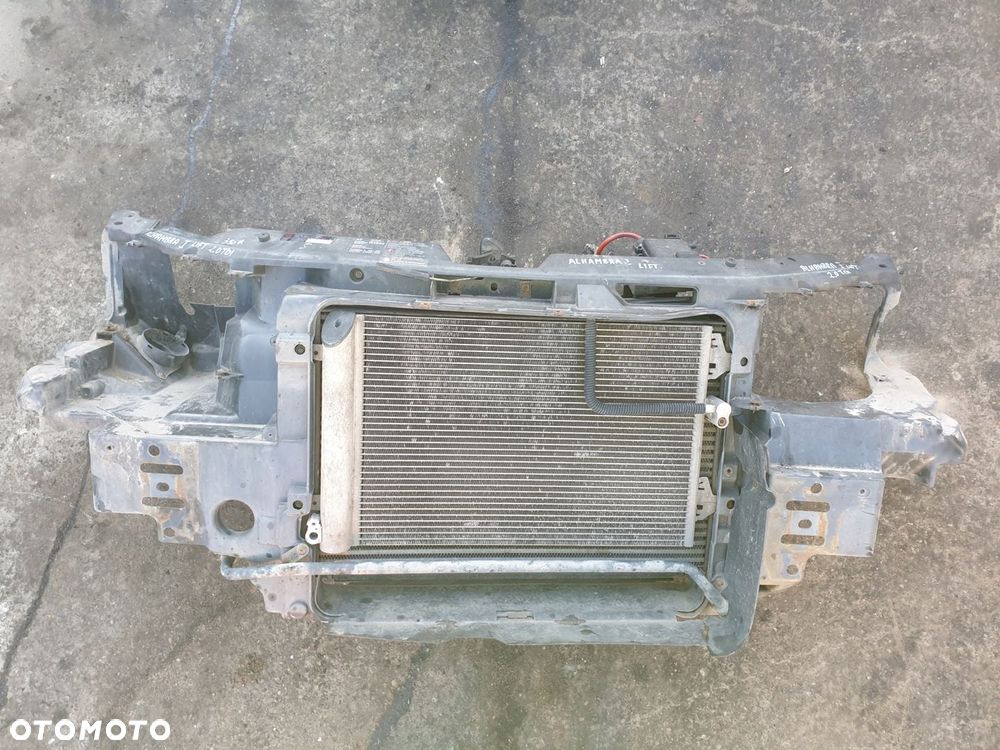 PAS PRZEDNI WZMOCNIENIE CZOŁOWE KOMPLET CHŁODNIC SEAT ALHAMBRA LF 2.0 TDI - 2