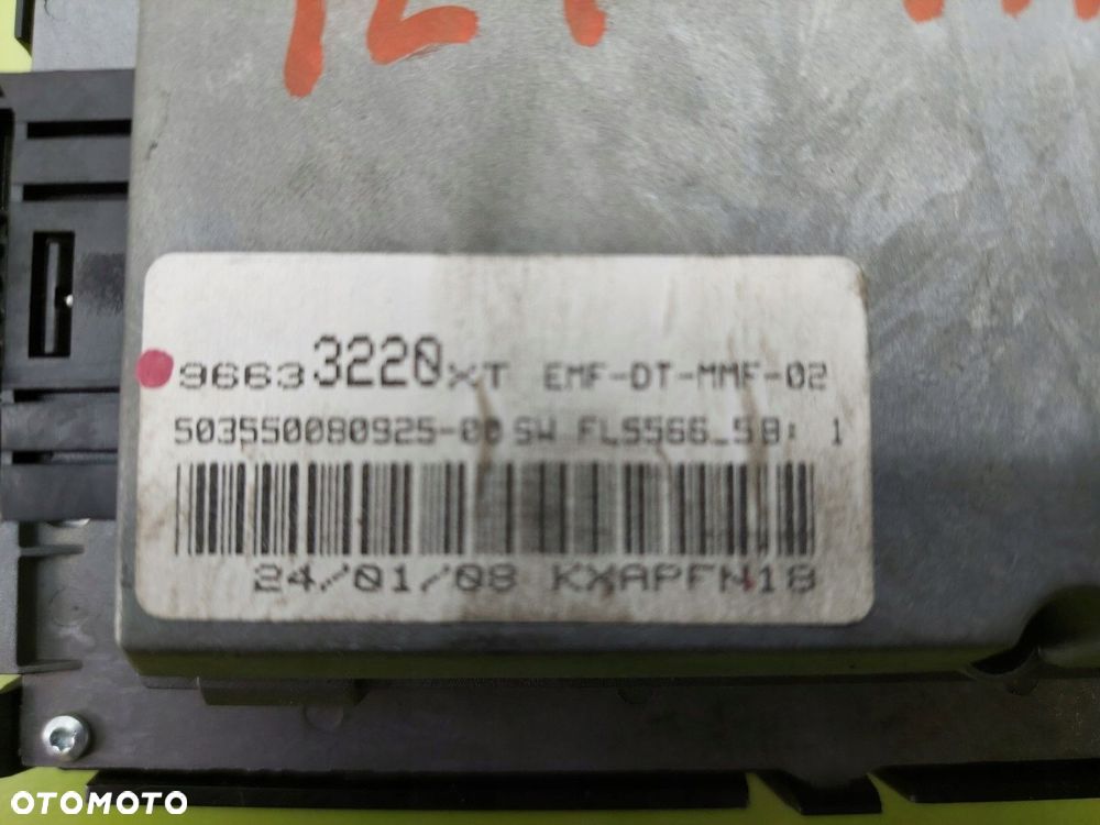 Radio ZMIENIARKA Citroen C3 I 2005-2009 R FL 96633220XT 96632919XT - 9