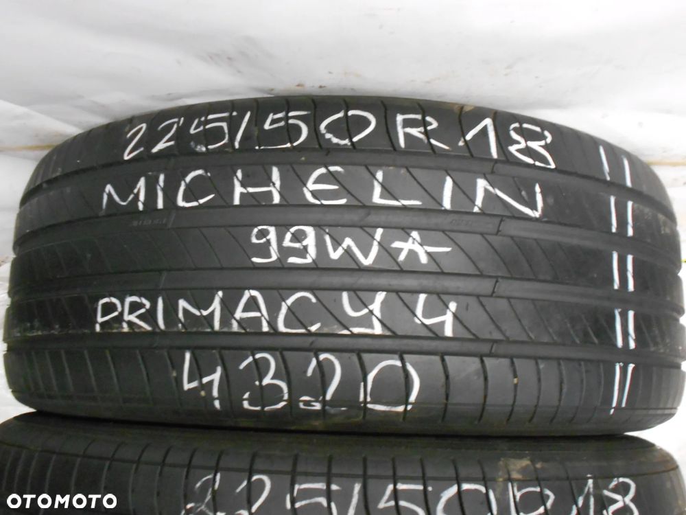 OPONY 225/50R18 MICHELIN PRIMACY 4 DOT 2723 / 4320 6.2MM - 2