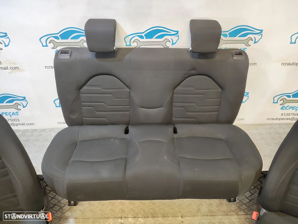 BANCO BANCOS TECIDO FRENTE FRONTAL TRASEIRO TRÁS AIRBAG ALFA ROMEO MITO 955 - 4