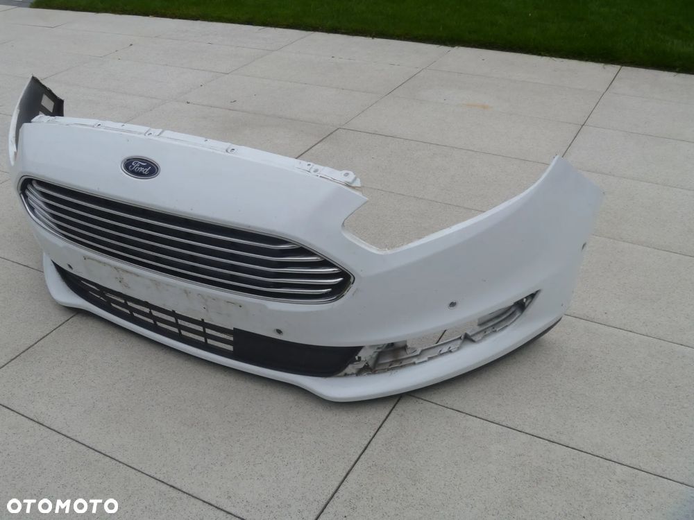 FORD GALAXY MK 4 2015 ZDERZAK PRZEDNI ATRAPA KRATKA ORYGINAŁ ŁADNY - 2