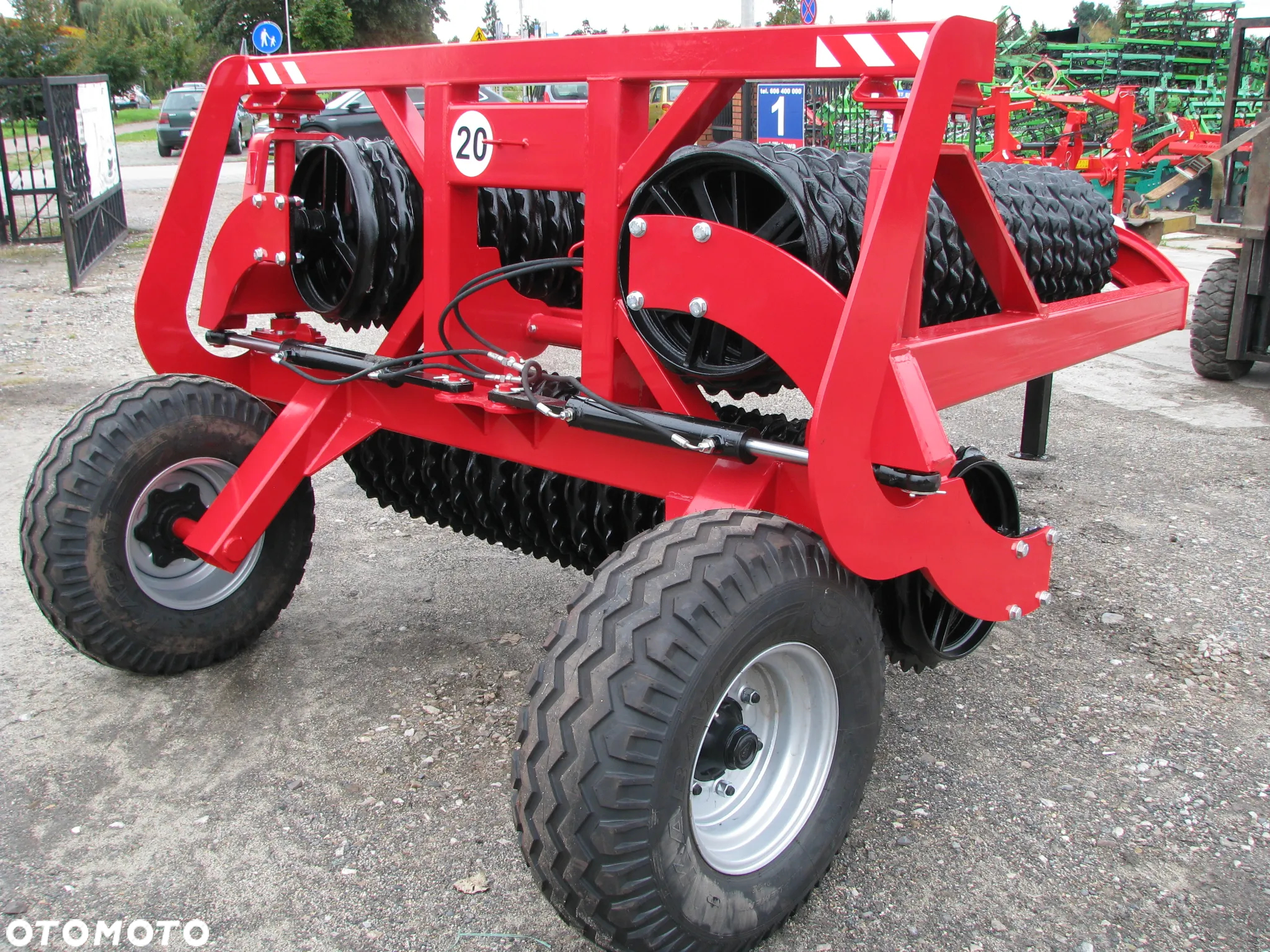 Agro Factory Wał uprawowy posiewny - łąkowy 3,0m-6,2m Euro-Masz, Agro Factory II, sekcje wał Cambridge śr. 450, 500, 530 - 5