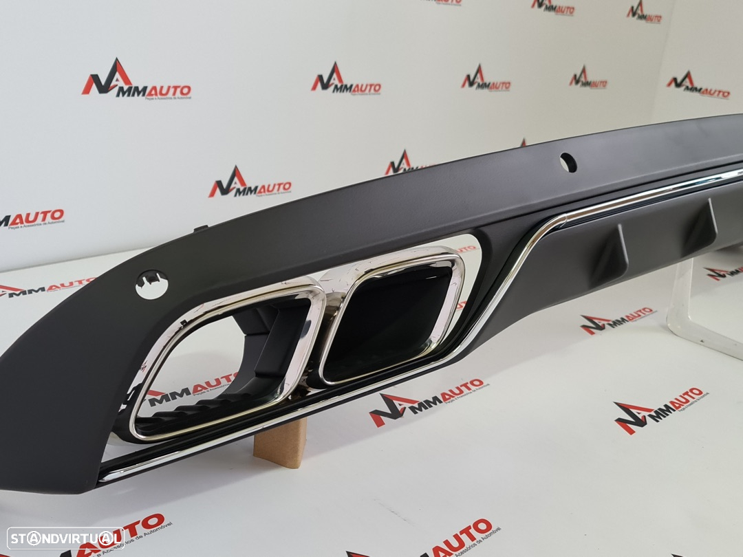 Difusor Traseiro Mercedes Class C W205 Look C63 - 4