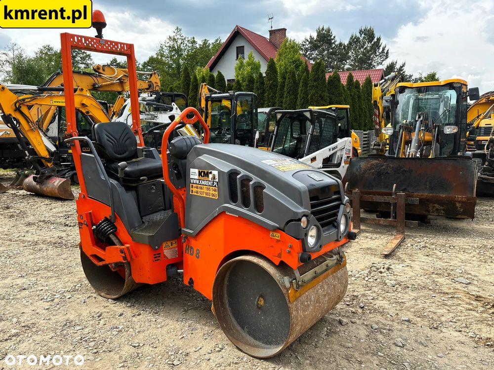 Hamm HD 8 WALEC 2017R. | BOMAG BW80 BW100 DYNAPAC CC1000 - 9