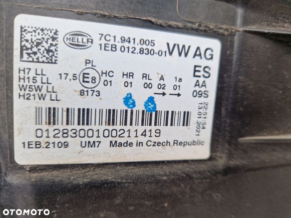 LAMPY PRZEDNIE VW CRAFTER II MAN TGE 2017-- - 8