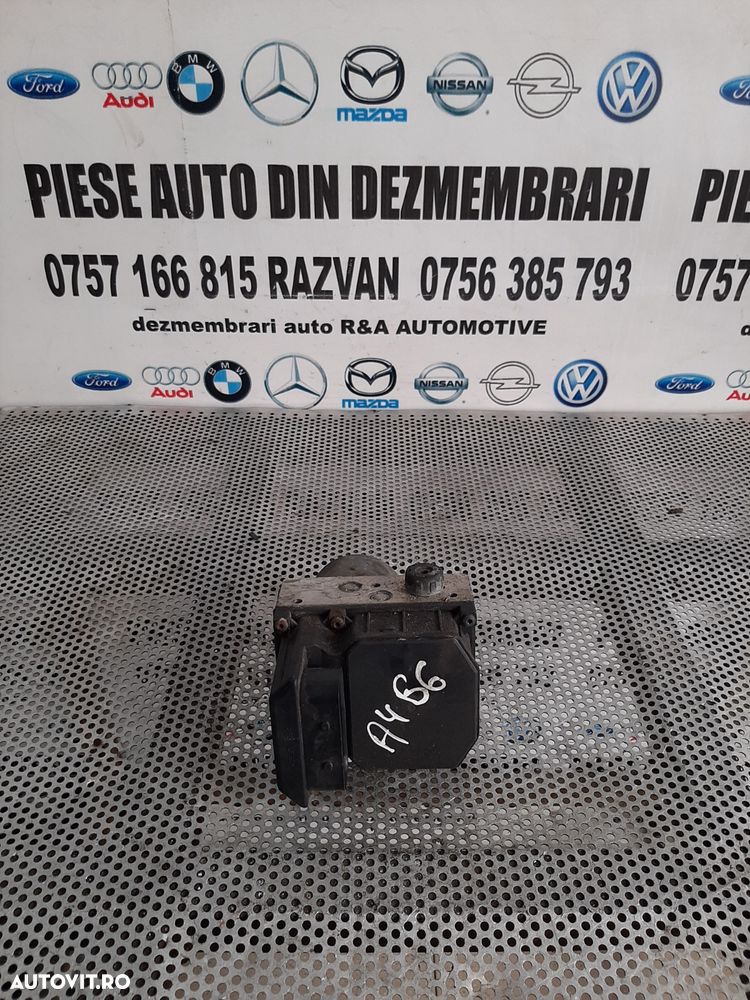 Modul Pompa Unitate ABS Audi A4 B6 An 2002-2003-2004-2005 Volan Stanga Cod 0265950011 8E0614517 Vanduta De Firma Cu Garantie - 2