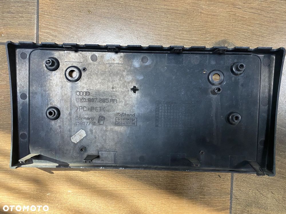 AUDI A4 B8 LIFT ALLROAD PODKLADKA TABLICY USA ORG, - 2