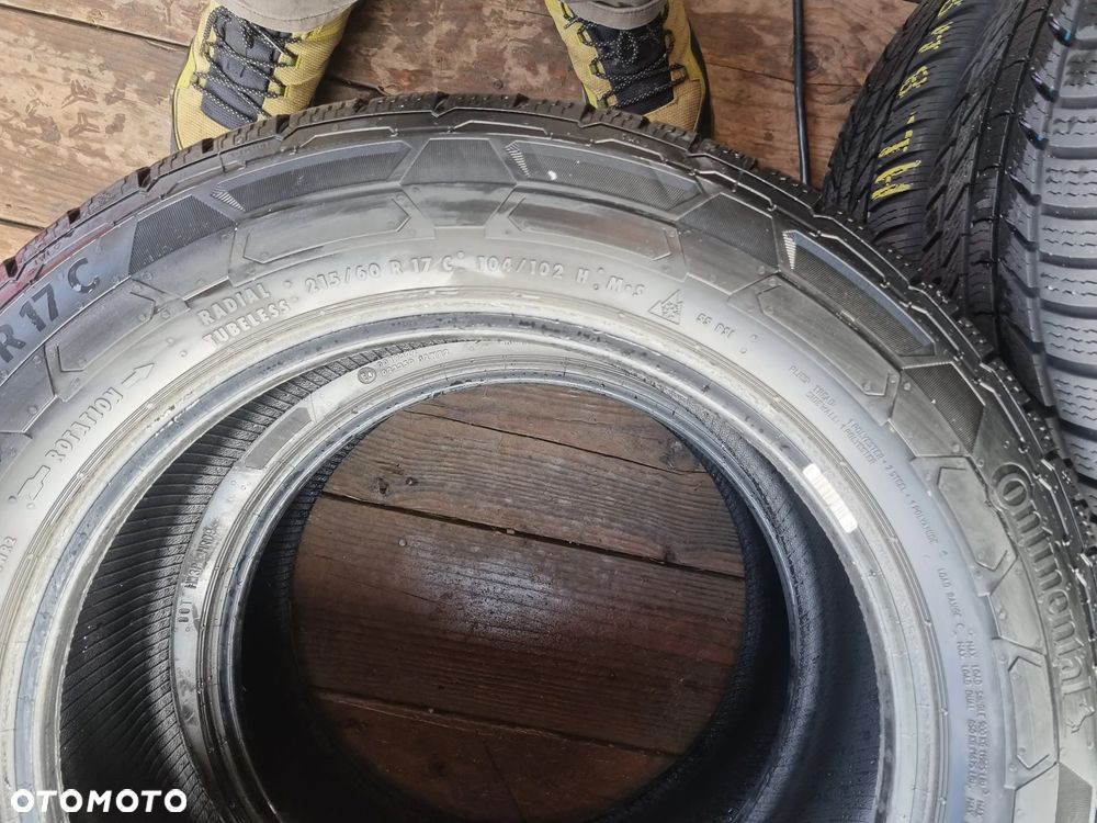 OPONY CONTI VAN CONTACT WINTER 215/60R17C 104/102H 2018r.4x6,5mm bdb stan - 11