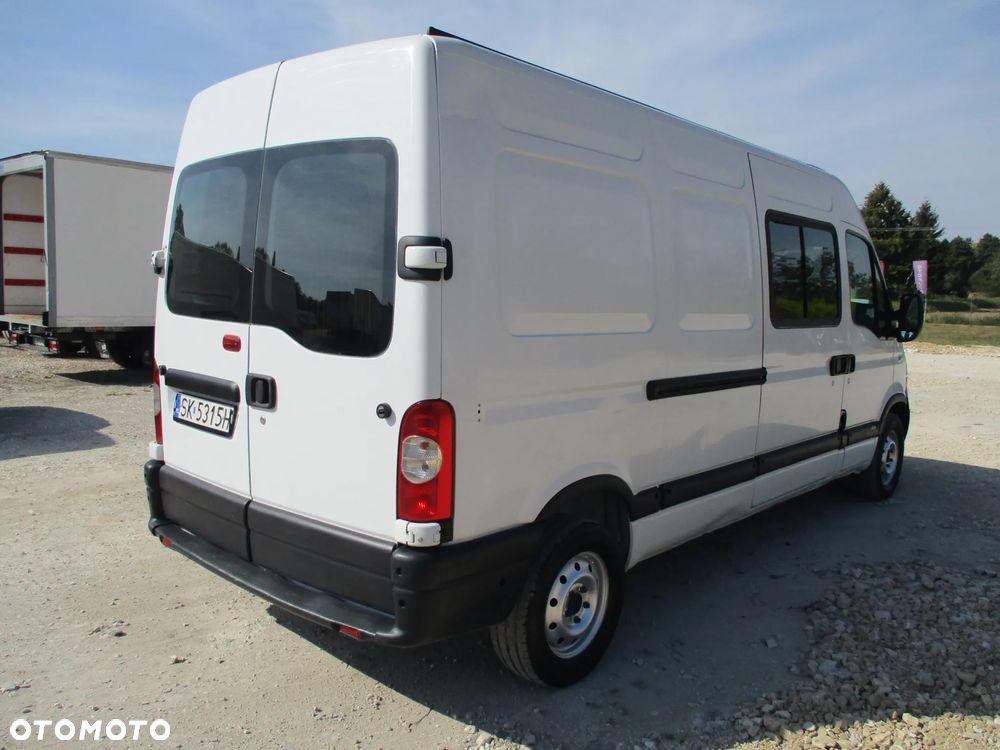 Renault Master L2H2 doka 6-osobowy Dubel 2.5dCi Brygadówka - 4
