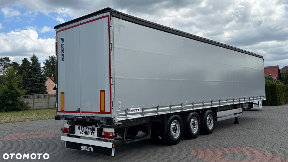 Schmitz Cargobull STANDARD * DACH PODNOSZONY * OŚ PODNOSZONA * RAMA OCYNKOWANA * FIRANKA - 5