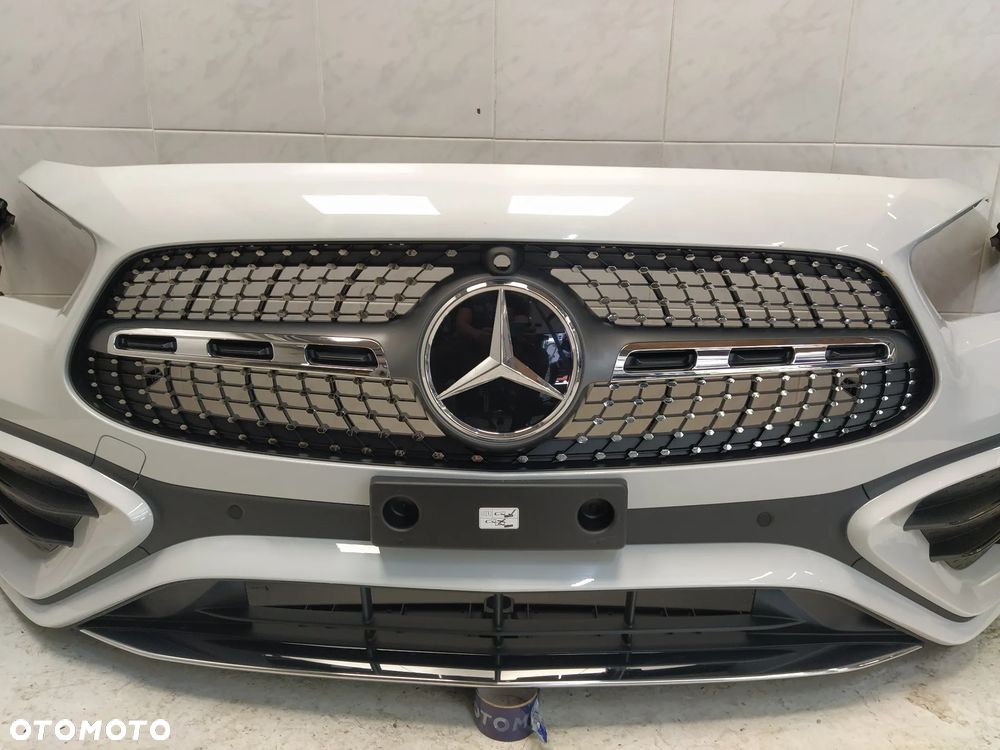 MERCEDES GLA H247 AMG LIFT 23- ZDERZAK PRZÓD PRZEDNI GRILL ZANCZEK GWIAZDA 6XPDC KRATKI ORYGINAŁ - 6