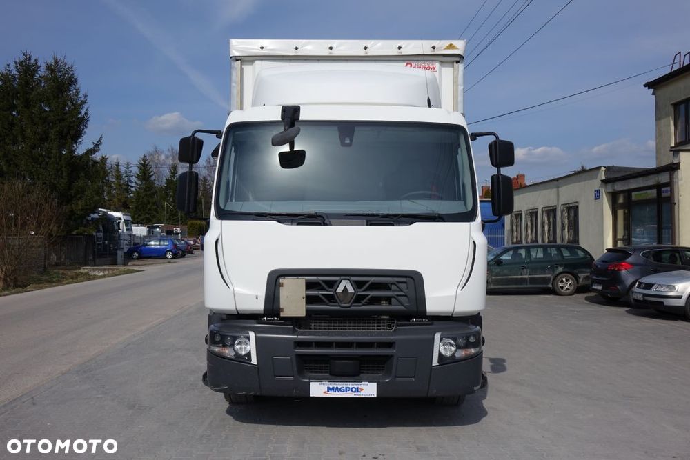Renault D26 WIDE 6x2 / FIRANKA / EURO6 / AUTOMAT / NOWE PLANDEKI / OŚ PODNOSZONA I SKRĘTNA / WINDA ZAŁADUNKOWA - 2