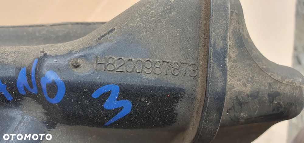 Rura dolot nawiewu powietrza Opel Movano III 2.3 8200873101 H8200987873 - 8