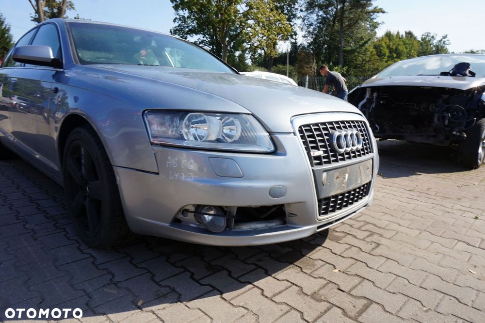 MASKA ZDERZAK BŁOTNIKI LAMPY A6 C6 LY7J S-LINE AUDI 2004-2008 SREBRNY PRZÓD KOMPLETNY - 11