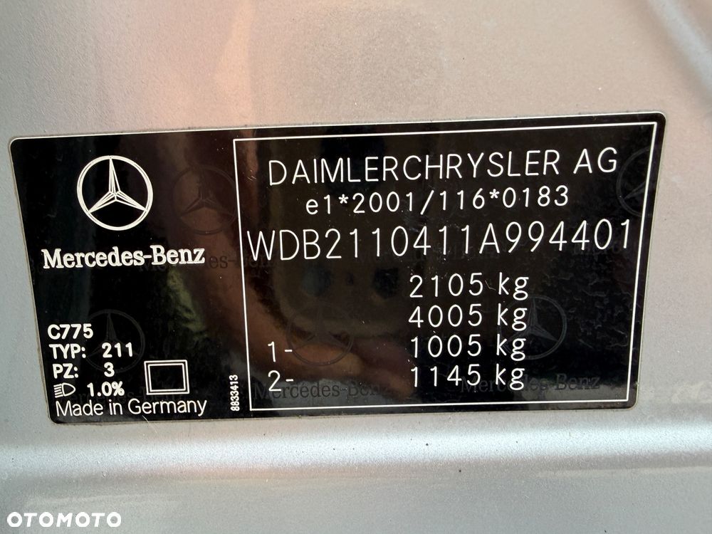 Mercedes-Benz Klasa E 200 Kompressor T Elegance - 10