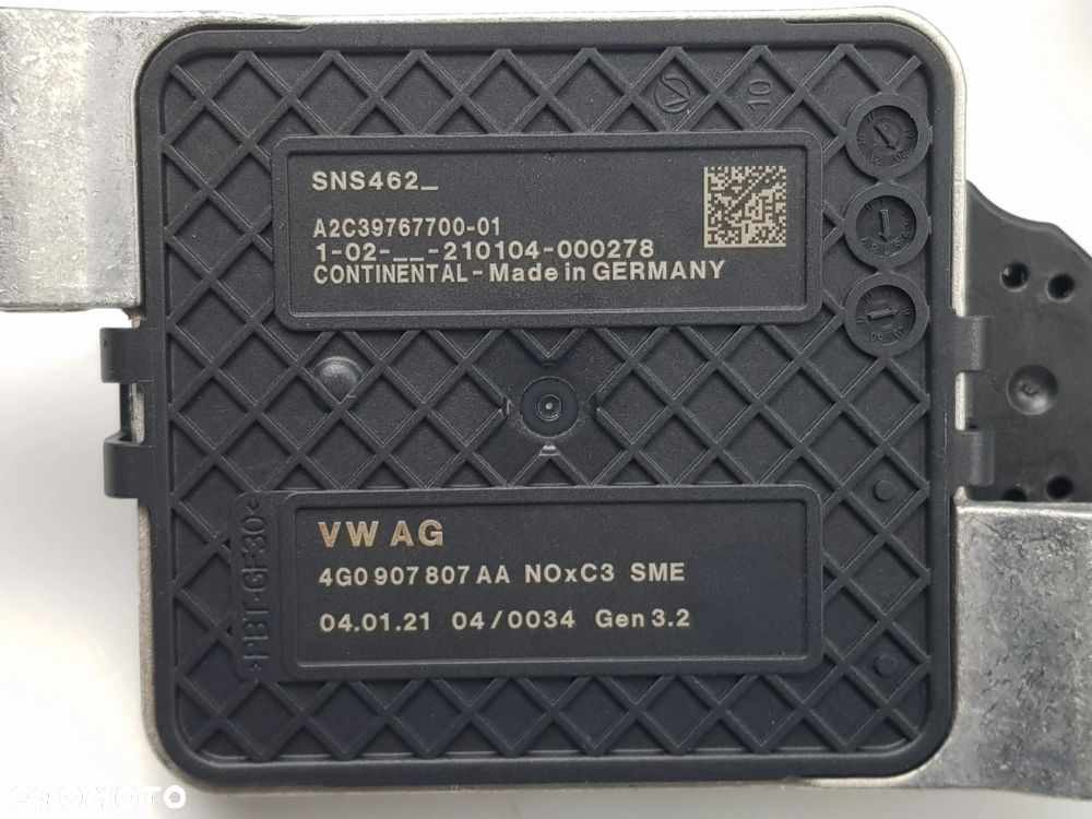NOWA ORYGINALNA Sonda Lambda NOX Audi A6 C7 A7 4G 4G0907807AA - 2
