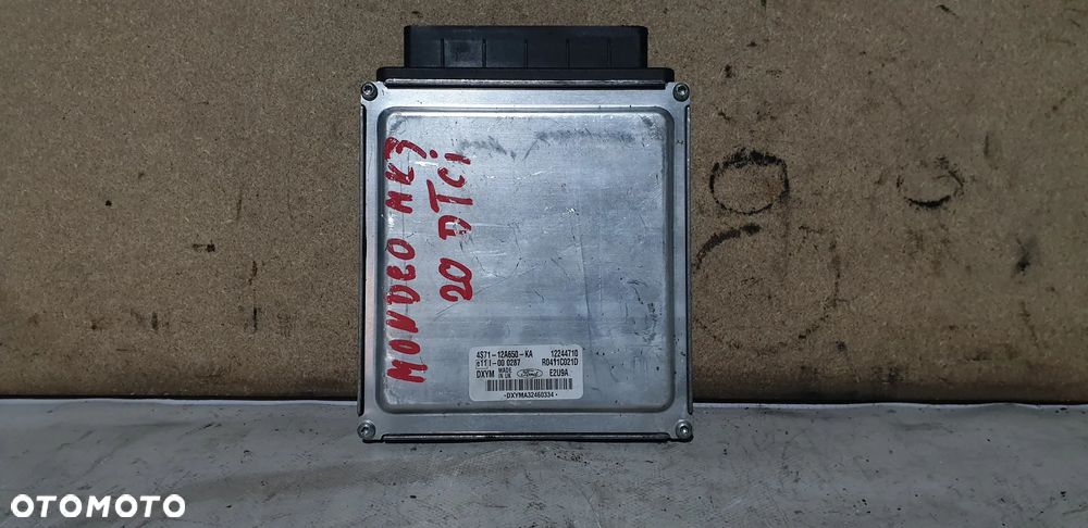 Ford Mondeo MK3 2.0 TDCI Sterownik Komputer Silnika 4S71-12A650-KA - 1