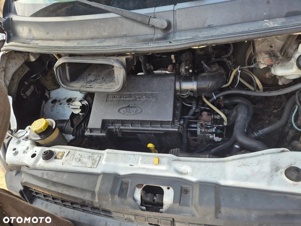 ford transit mk7 silnik 2.0 tdci skrzynia sanki belka przód tył wahacz zacisk zwrotnica maglownica - 2