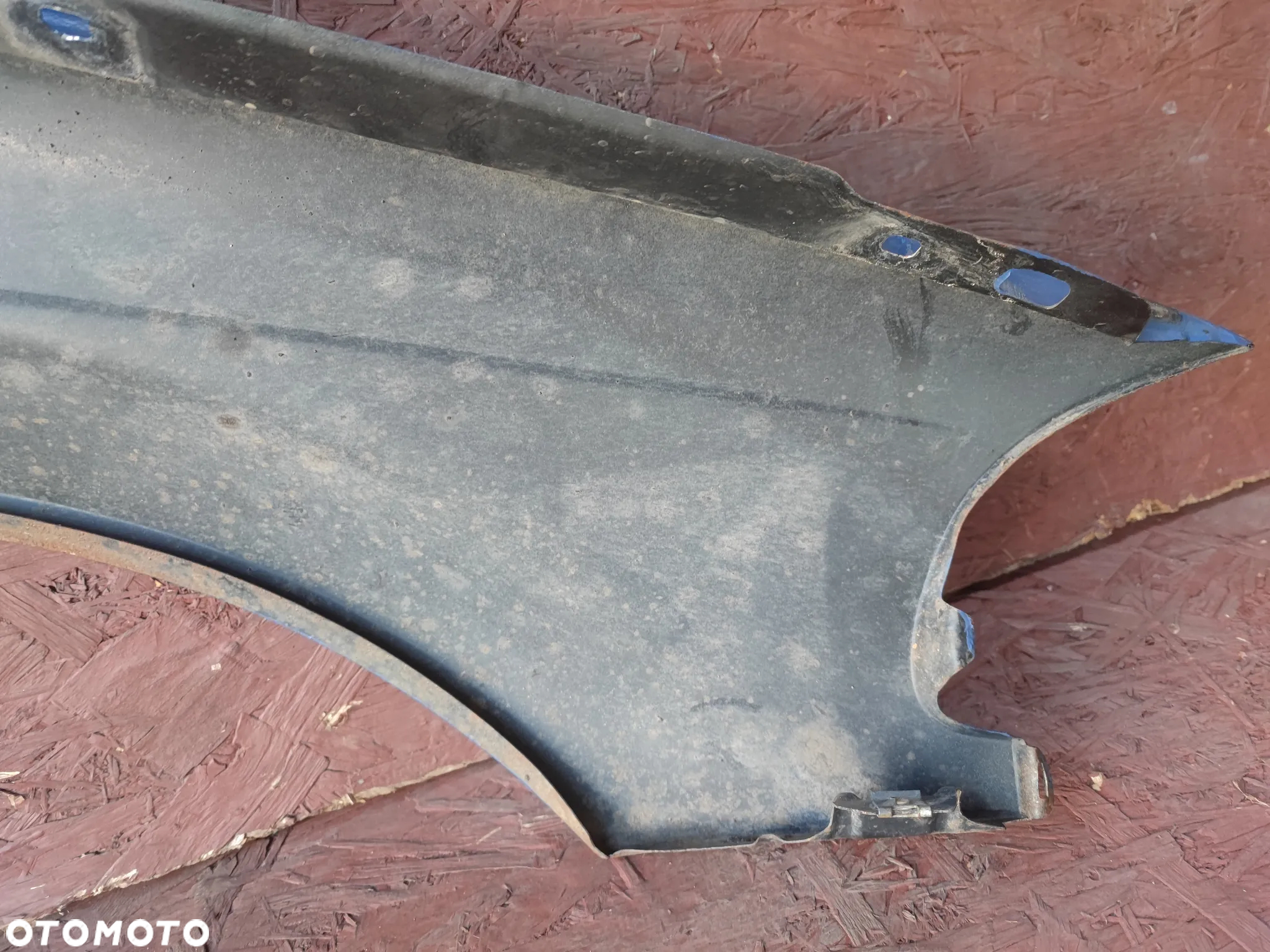 BMW E46 COUPE / CABRIO PRZED-LIFT BŁOTNIK PRZEDNI LEWY PROSTY DRUGI LAKIER O NR. 41 35 8 241 439 OEM W DOBRYM STANIE - 19