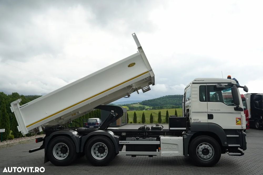 MAN TGS 26.400 / 6X4 / BASCULATOR DUBLĂ / HYDRODOLTA / AUTOMAT / EURO 6 - 5