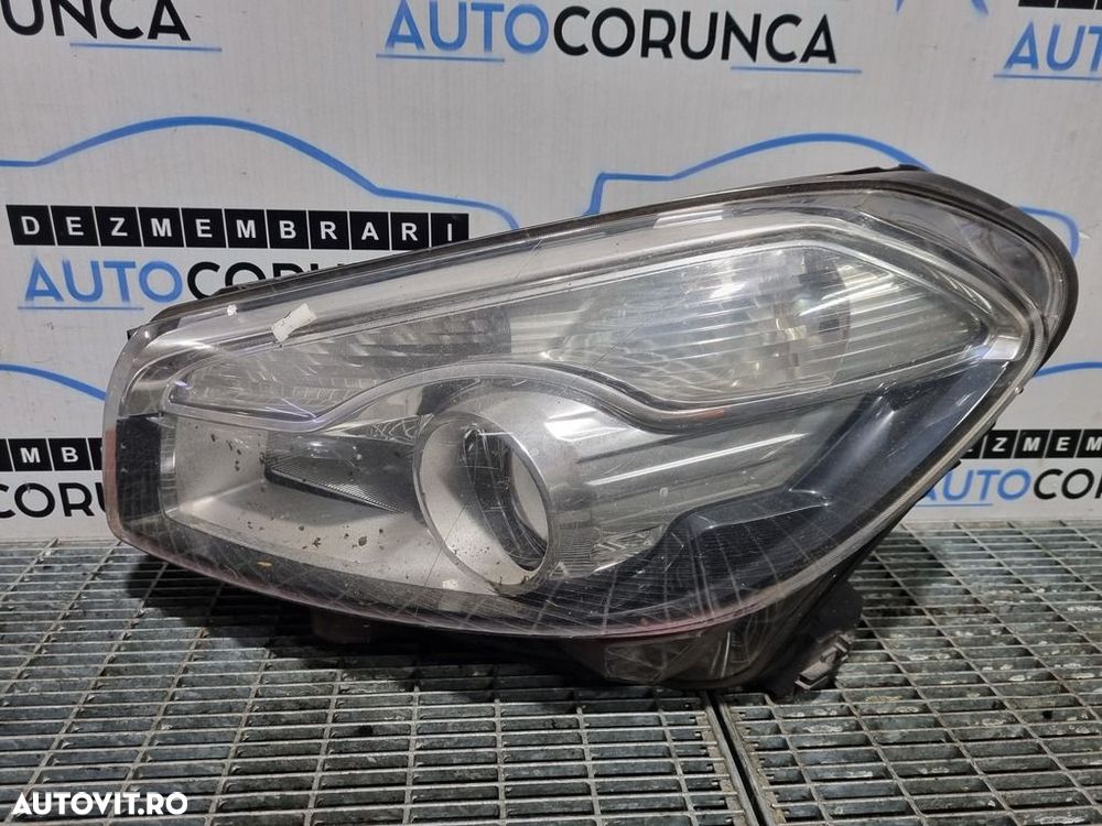 Far Stanga Nissan Qashqai Facelift 2010 - 2013 SUV 4 Usi (745) Cu lupă CLEME RUPTE - 1