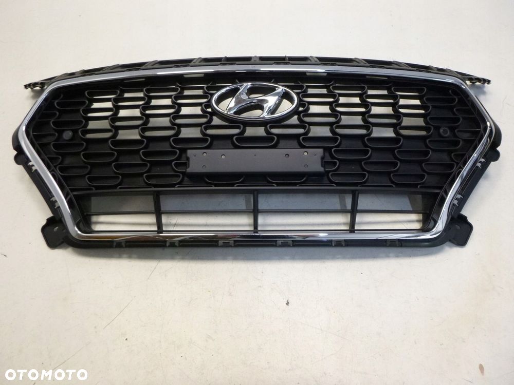 HYUNDAI I30 GRILL ATRAPA CHŁODNICY CZARNY CHROM NOWY ORYGINAŁ - 3