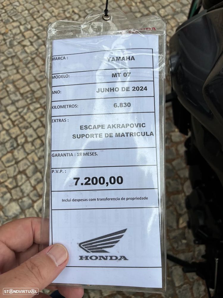 Yamaha MT-07 - 17