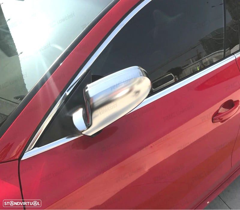CAPAS DE ESPELHOS RETROVISORES PARA AUDI A3 A4 A5 - 2